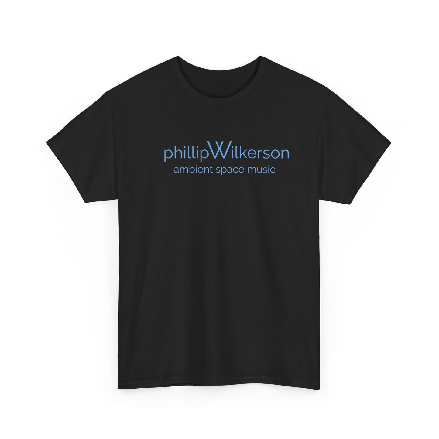 Minimalist Unisex Heavy Cotton Tee - Phillip Wilkerson Raleway Graphic