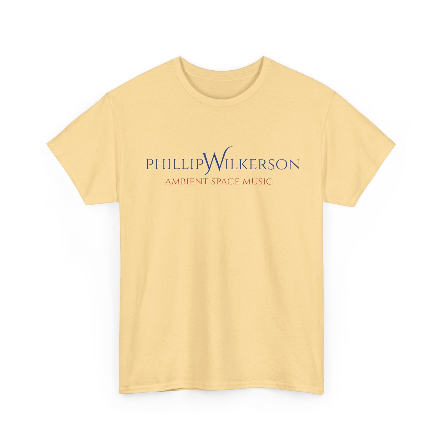 Phillip Wilkerson Ambient Space Music Unisex Heavy Cotton Tee