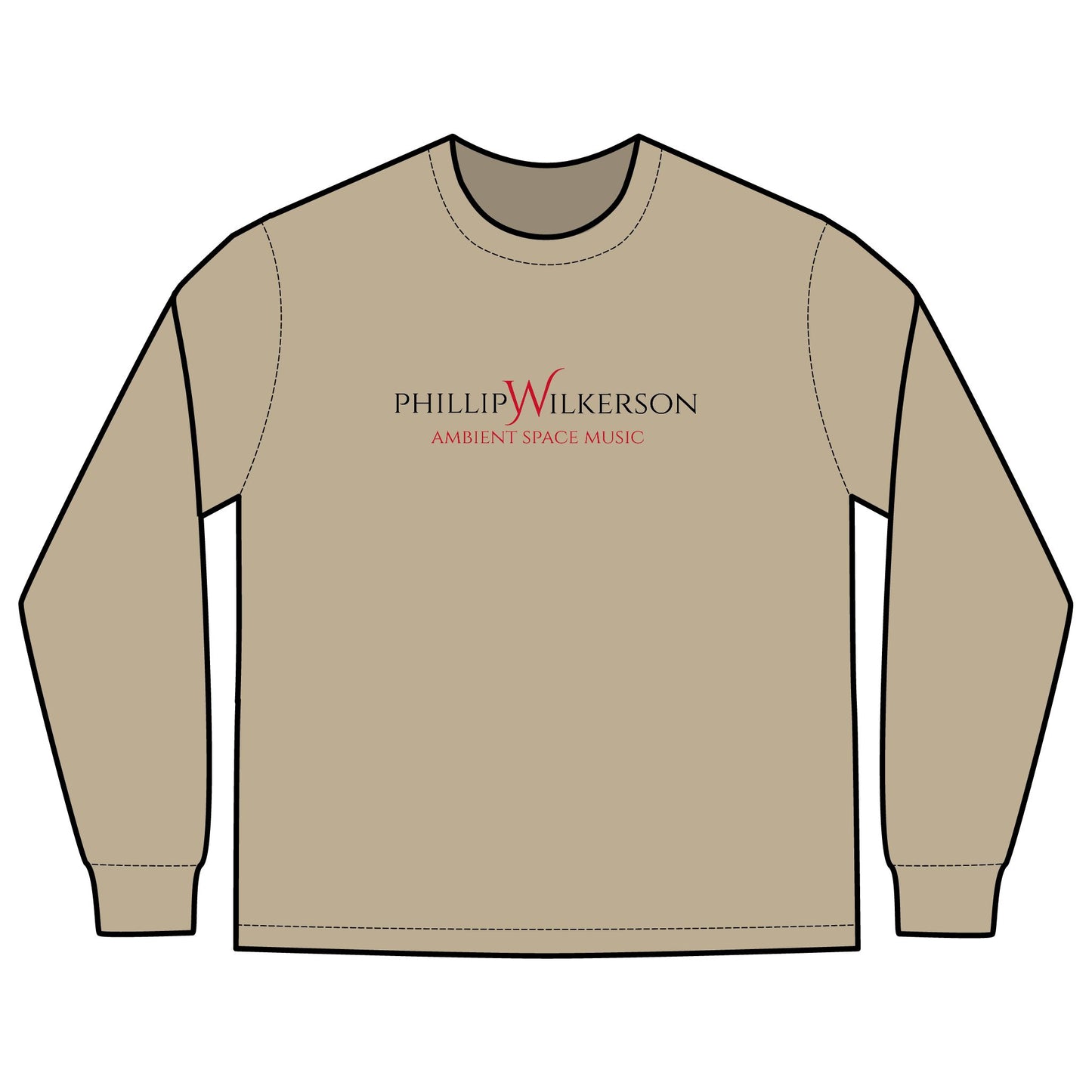 Long Sleeve Tee - PW Cinzel Logo