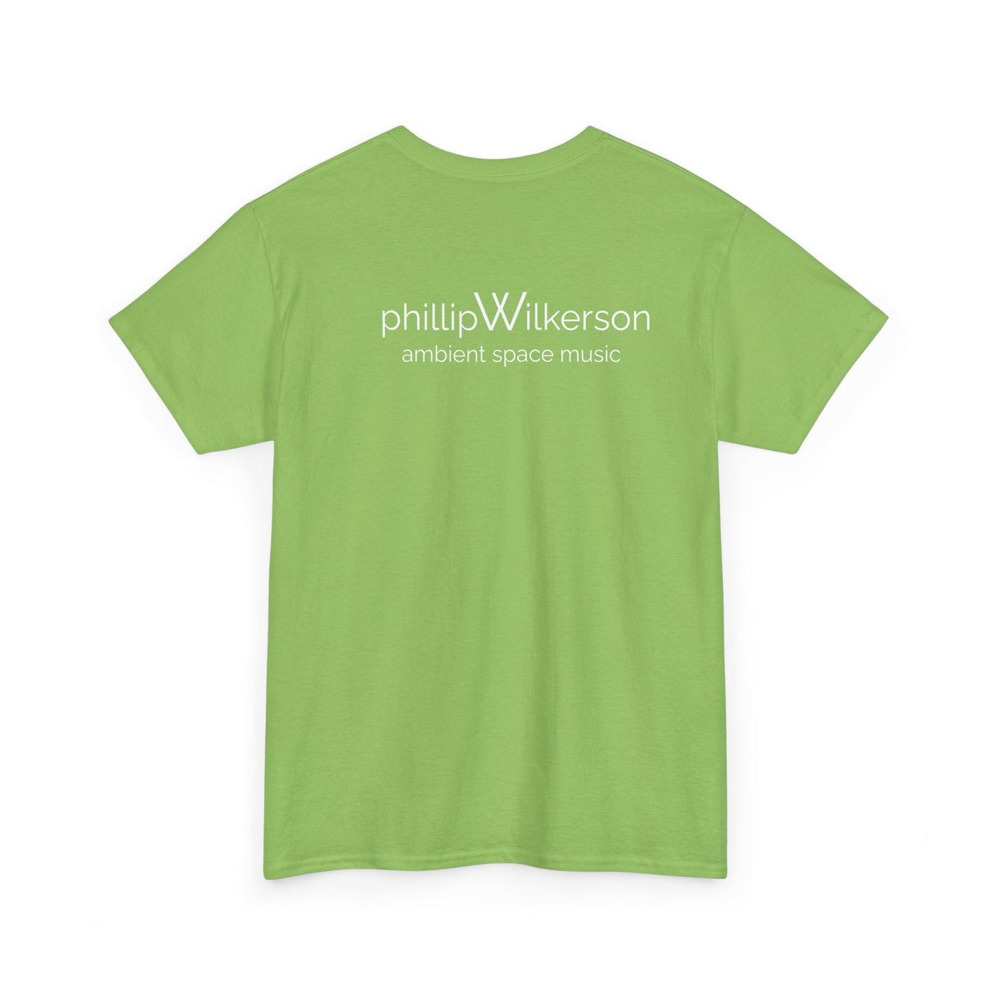 Minimalist Unisex Heavy Cotton Tee - Phillip Wilkerson Raleway Graphic