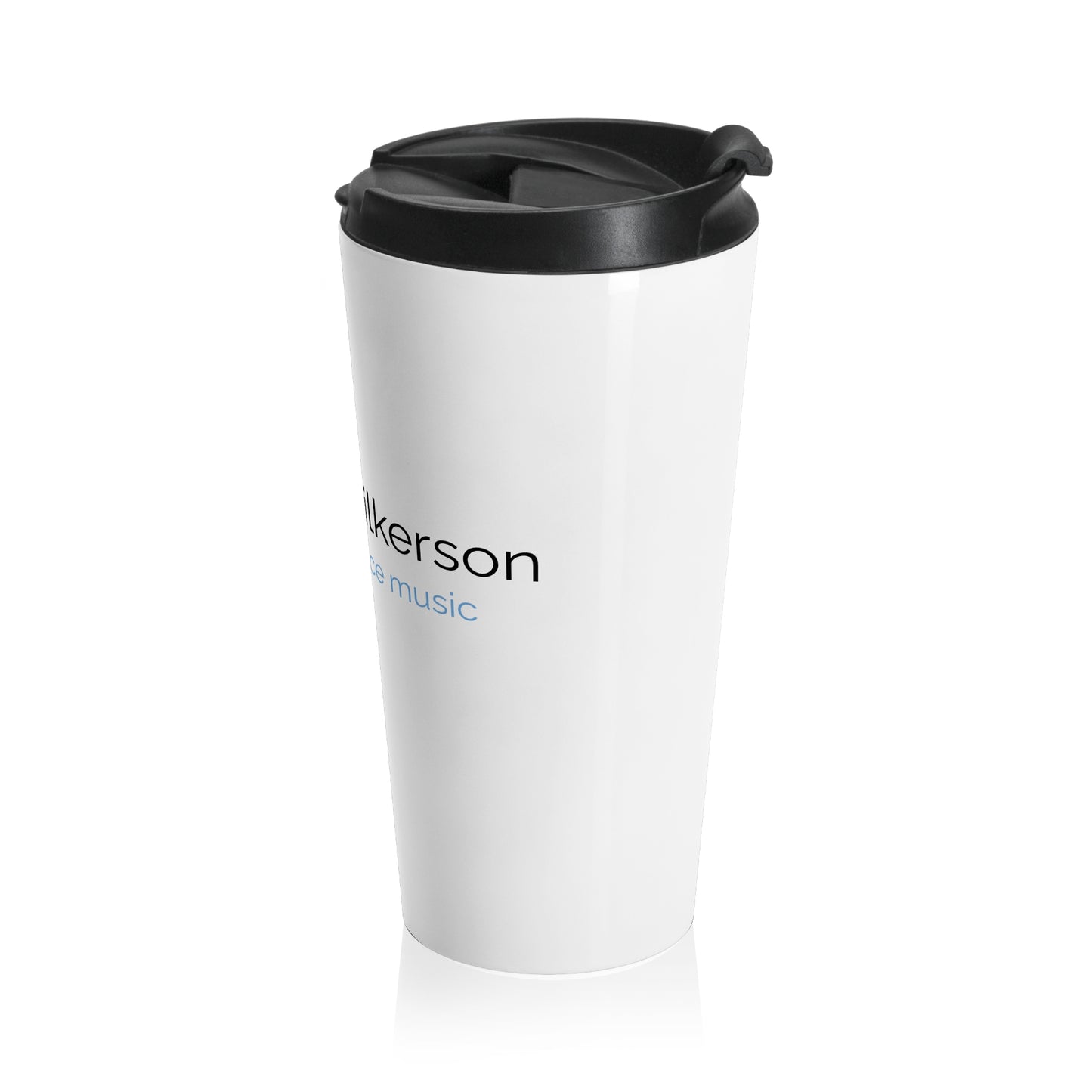 Personalized Stainless Steel Travel Mug - Ambient Space Music Design