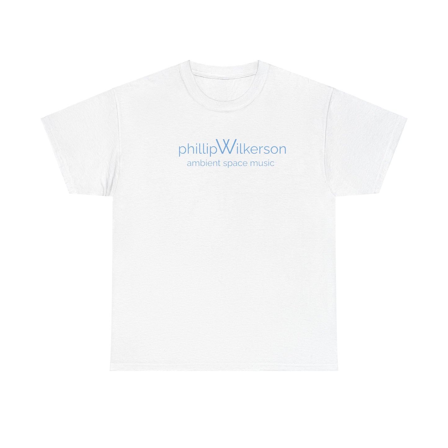 Minimalist Unisex Heavy Cotton Tee - Phillip Wilkerson Raleway Graphic