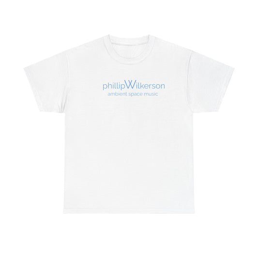 Minimalist Unisex Heavy Cotton Tee - Phillip Wilkerson Raleway Graphic