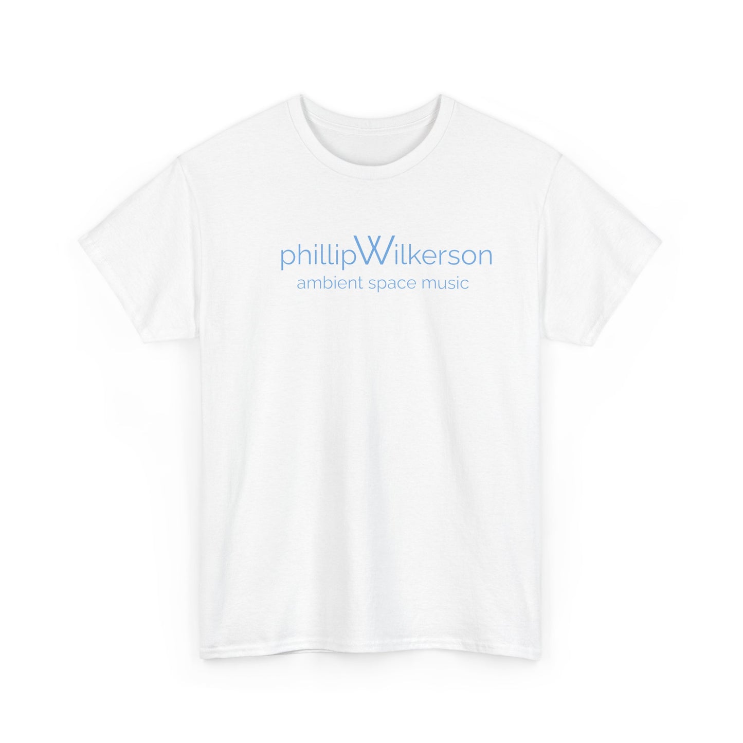 Minimalist Unisex Heavy Cotton Tee - Phillip Wilkerson Raleway Graphic