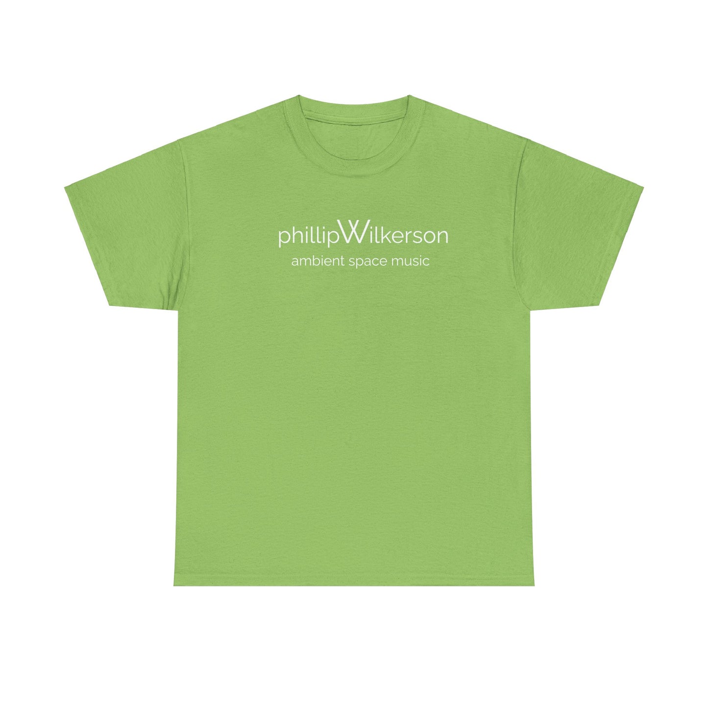 Minimalist Unisex Heavy Cotton Tee - Phillip Wilkerson Raleway Graphic